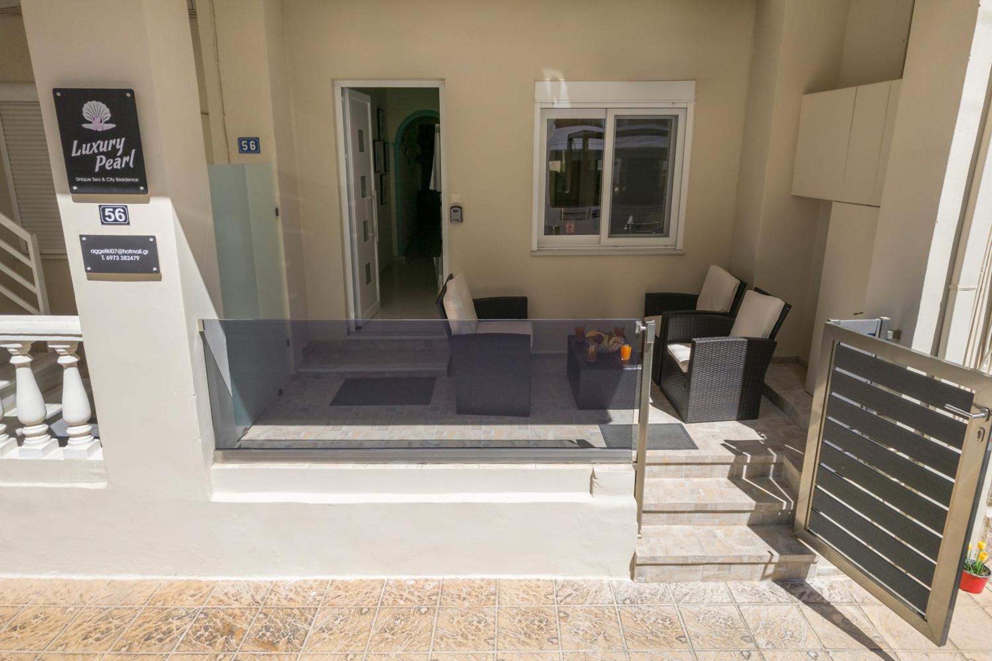 Luxury Pearl, Steps To The Beach Chania  Exterior foto